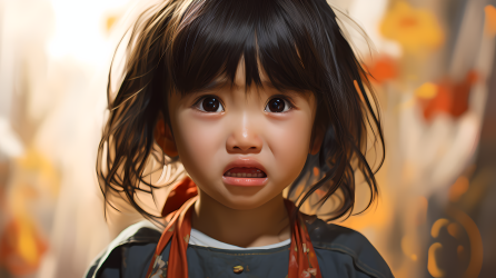 日式风格小女孩摄影图片