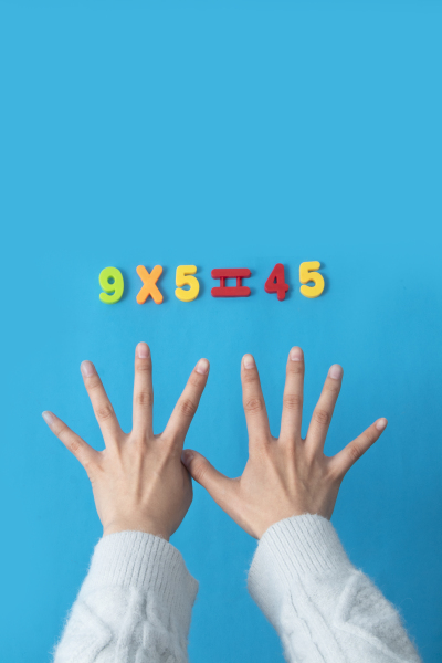 儿童手指计算数学公式高清图