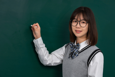 女高中生特写高清图