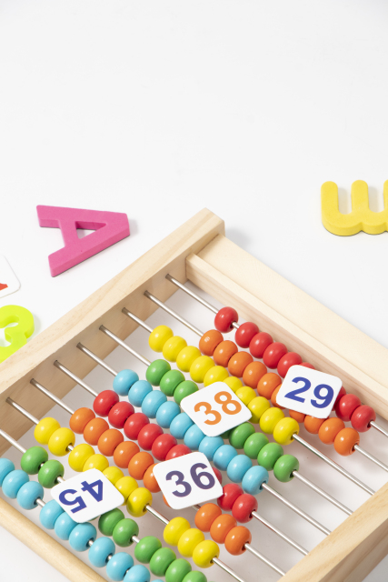 数字玩具算珠高清图