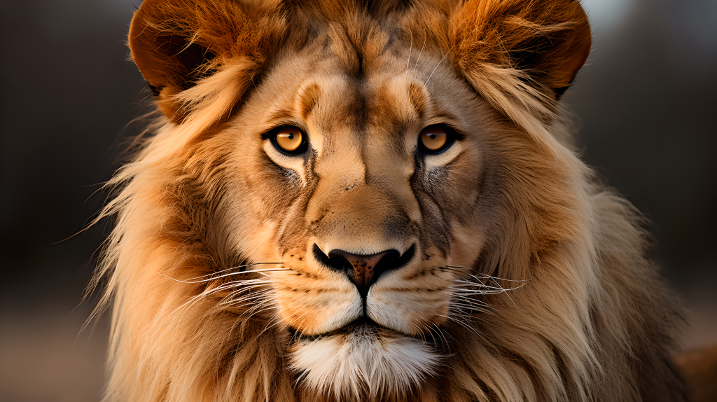 激情狮王摄影图片