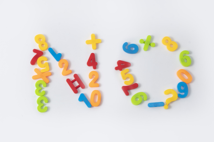 NO数字积木拼图实拍