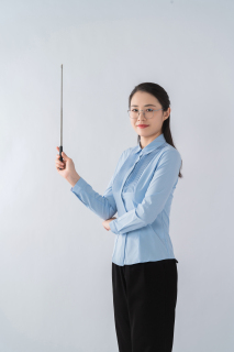 自信专业的讲师实拍图