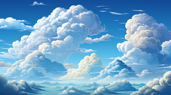 3840x2160云彩蓝天风景摄影图片