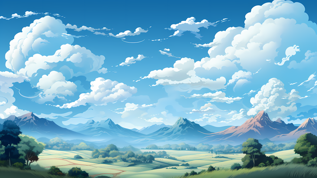 唯美云朵摄影图