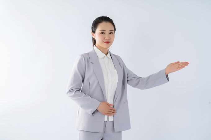 职业魅力职场女性实拍图