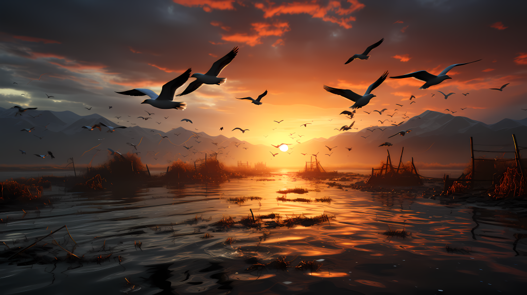 河南丽港惊人全景32K超高清摄影版权图片下载