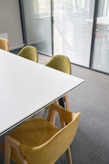 会议室座椅特写图