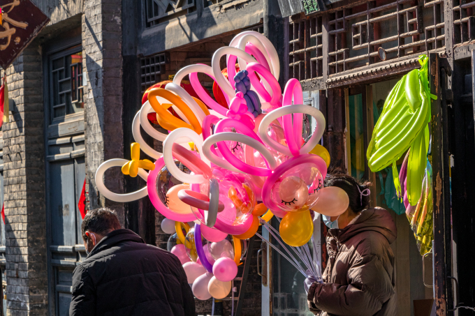 一簇精美的气球高清图