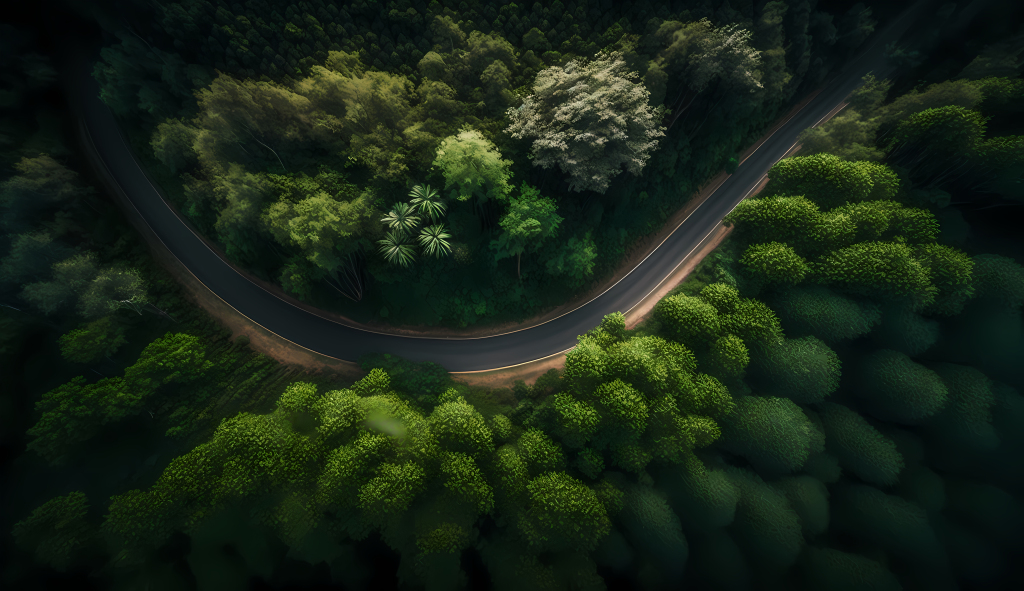 青朝风景摄影图片