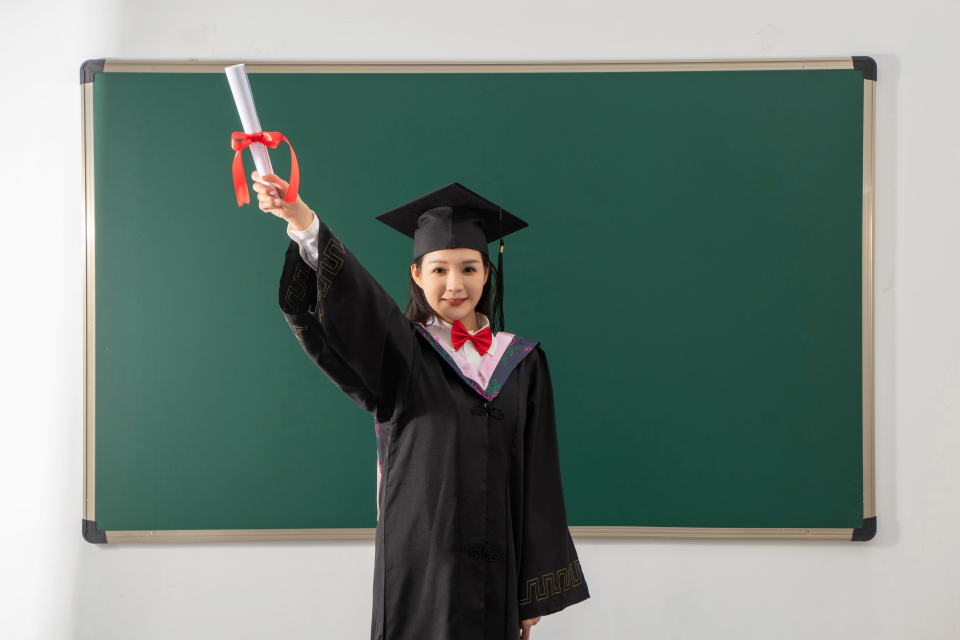 优秀毕业生留念实拍图