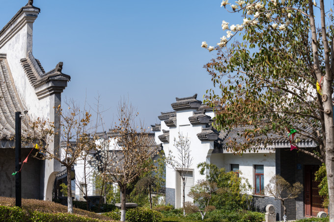 中式古风建筑园林实拍图