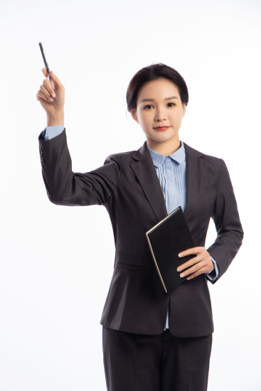 风姿卓越的女白领高清图