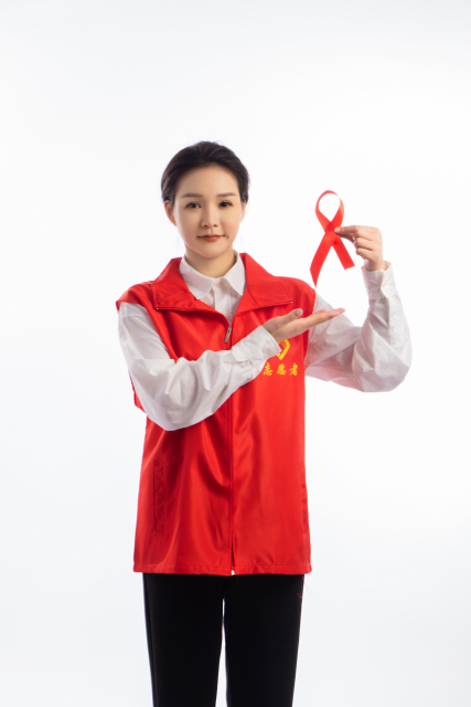 真诚无私的志愿者高清图