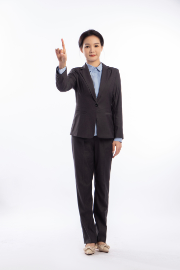 风姿绰约的职业女白领高清图