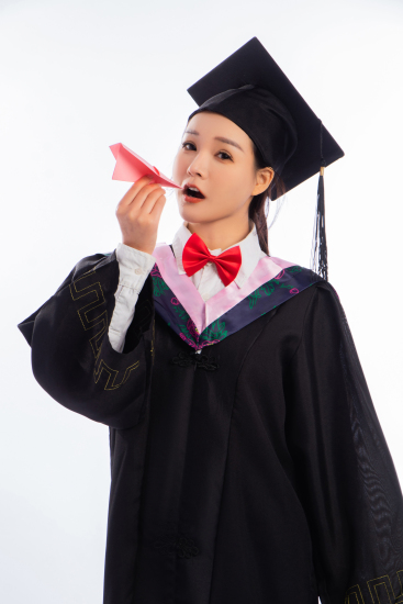 优雅的毕业典礼写真高清图