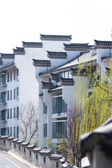 古风建筑园区实拍图