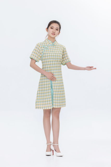 右手邀请礼仪写真图