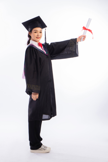 可爱的高校毕业生高清图