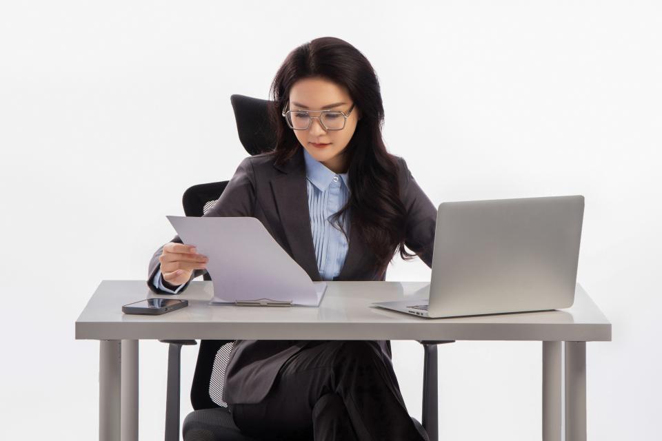 精英女白领实拍图