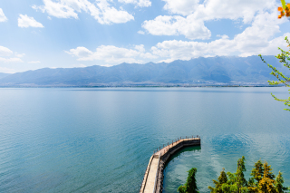 大理洱海风景图