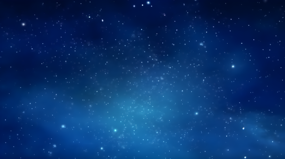 夜空星光点缀的蓝色摄影图片
