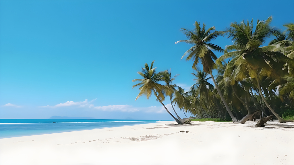 海岛度假胜地高清图版权图片下载