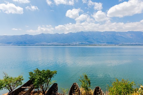青山绿水摄影图