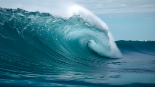 汹涌的海浪高清图