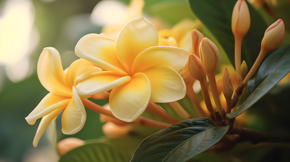 热带花卉风情摄影图片