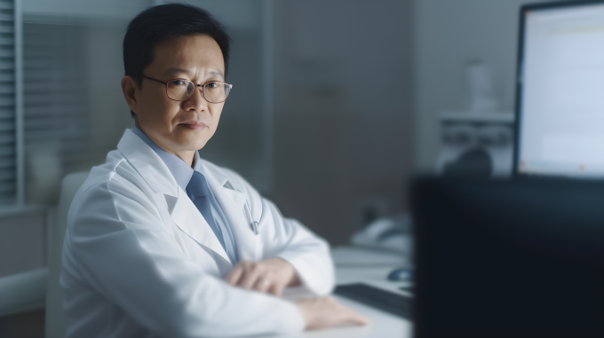 亚洲医生摄影图片