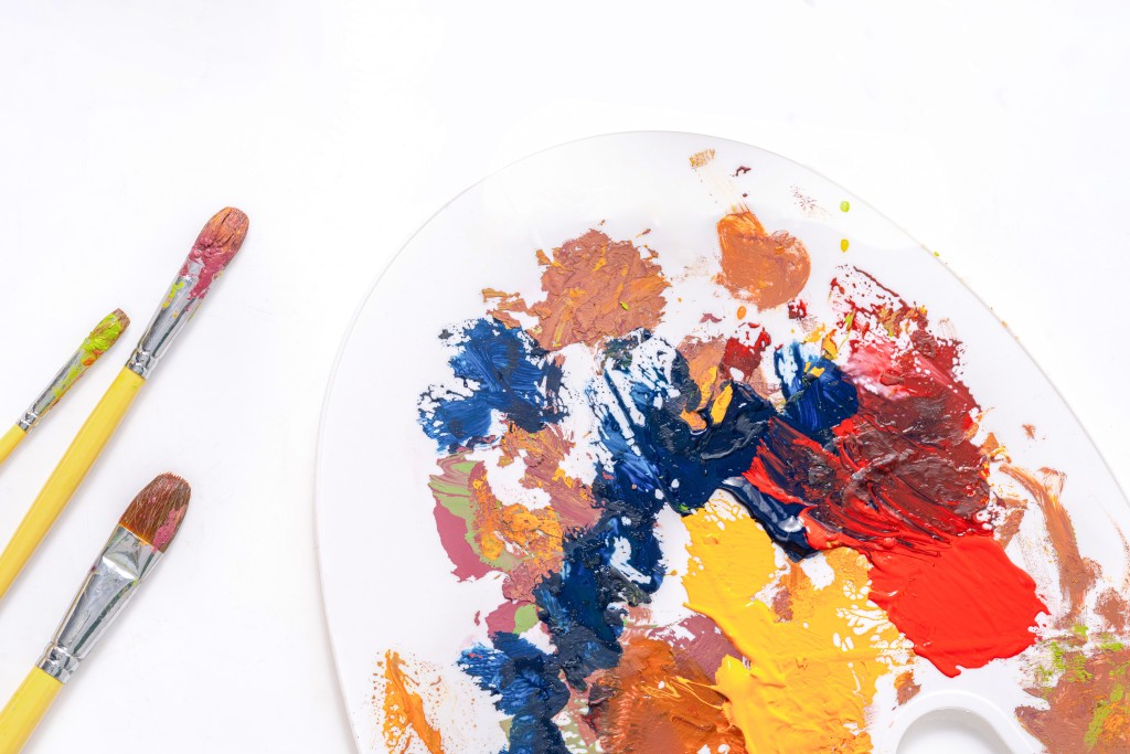 美术生专用调色工具实拍图版权图片下载