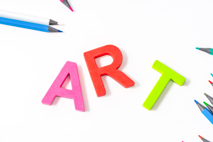 颜色鲜艳的积木高清图