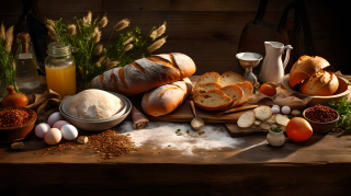 五谷杂粮的香气，精美摄影图