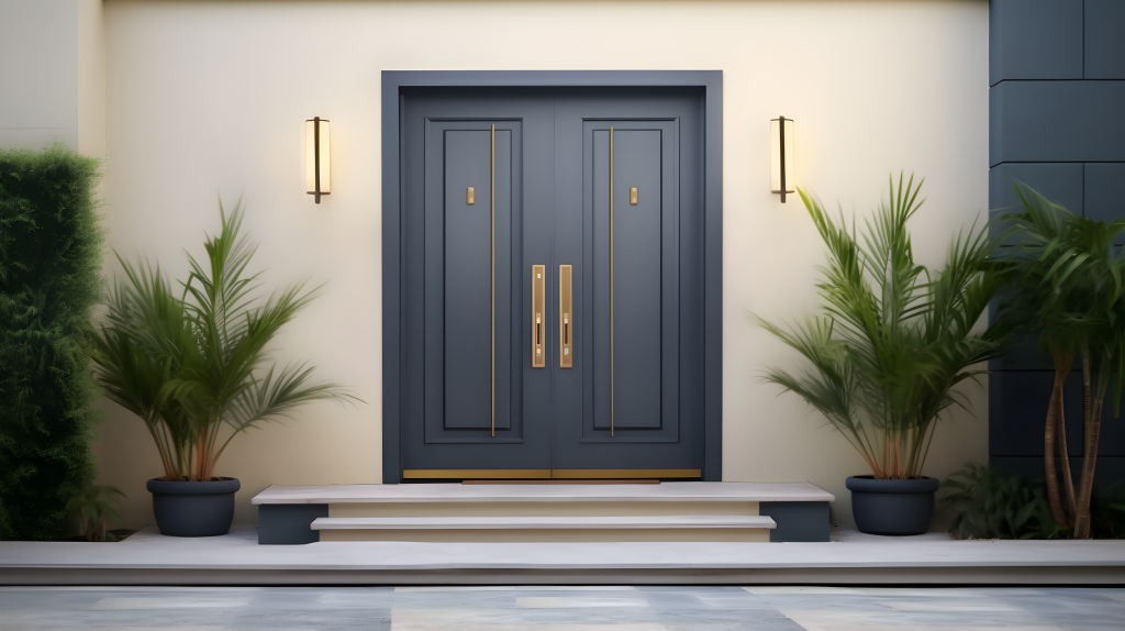 极简风格的对称摄影版权图片下载