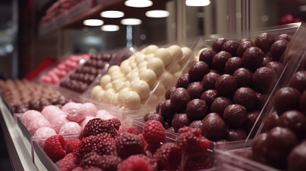 丹麦设计风格糖果店摄影图片