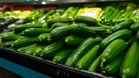 西葫芦超市新鲜蔬菜摄影图片