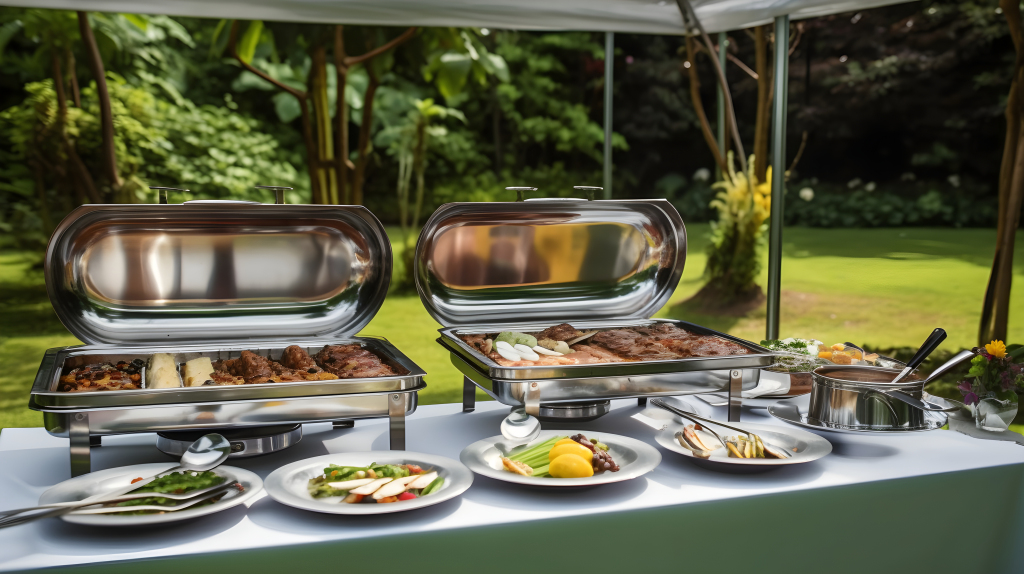 青春活力的钢铁丛林桌上美食摄影版权图片下载