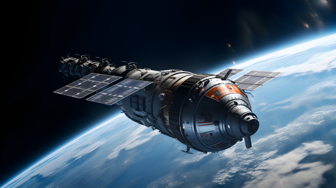 卡巴罗夫斯克“星辰号”航天器开始运行的10月6日摄影图片