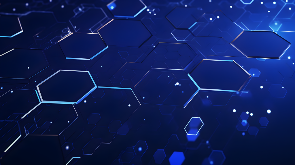 科学蓝色背景的摄影图片