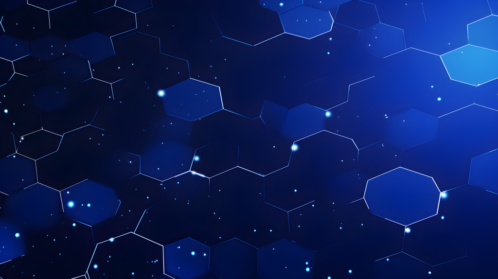 科学蓝色六边形摄影版权图片下载
