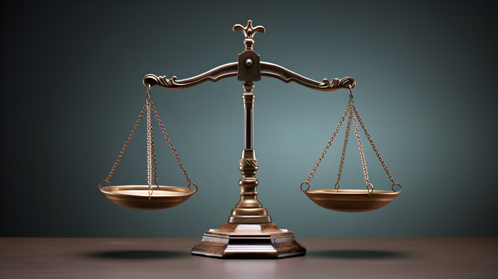 灰色背景上的小规模法尺摄影图