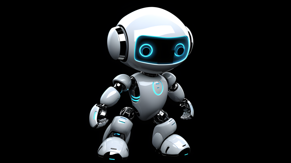 白色机器人摄影图片