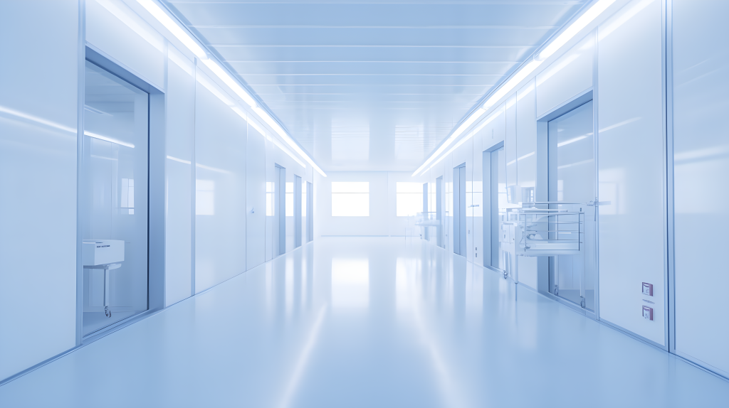 朦胧光影长廊摄影版权图片下载