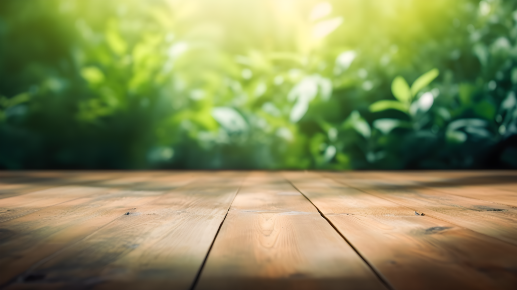 绿林木地板与阳光沐浴的热带象征摄影图片