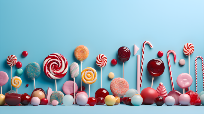 甜美糖果摄影图片