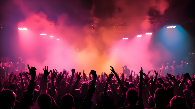 暗黄粉色摄影图片