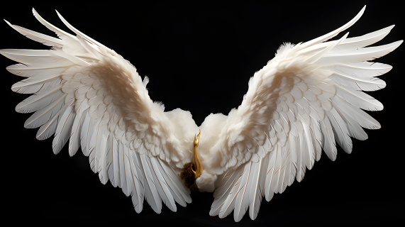 天使之翼梦幻创意摄影图