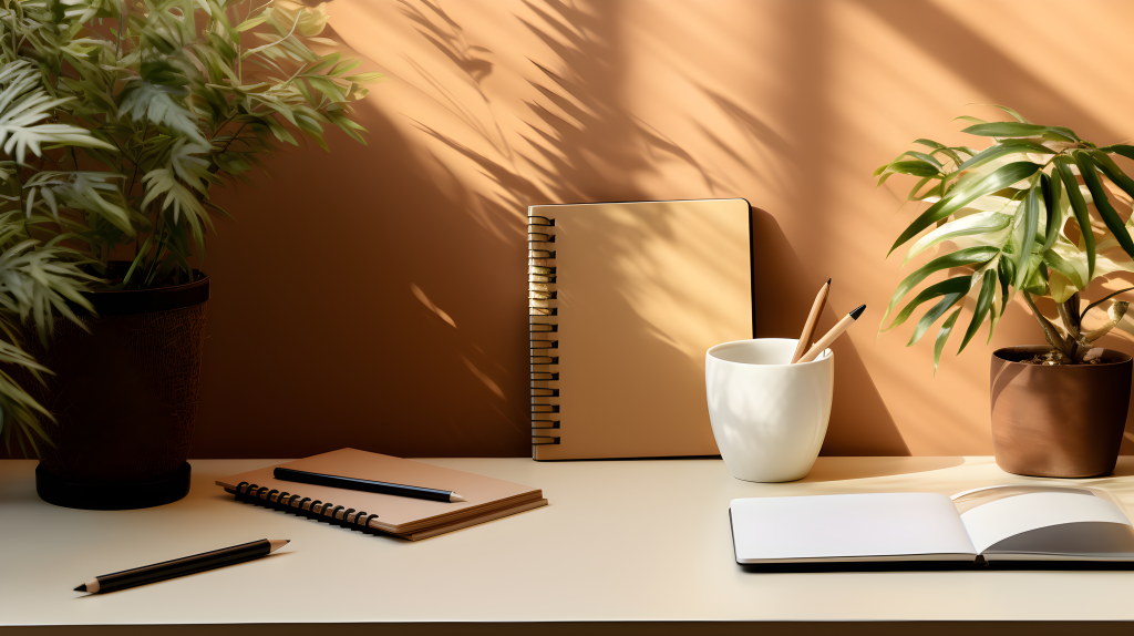 办公桌摄影版权图片下载