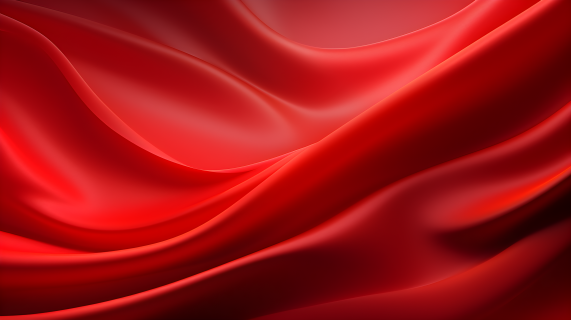 红丝绸平滑背景摄影图